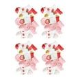 thumbnail image 1 of Gpaecead 20 Pairs Toddler Kids Socks Boys Girls Ankle Strawberry Printed Socks Low Cut Athletic Sock Toddler Socks 3 Years Pink, 1 of 3