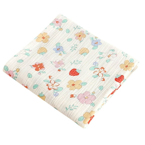 Rohuuque Baby Sleeping Blanket Bath Towel Cotton Gauze Children Bath Towel,Also for Newborn Free Size Khaki