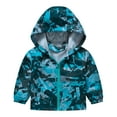thumbnail image 1 of Lovskoo Boys Winter Coat Waterproof Fleece Jackets Thicken Padded Clothes Hooded Outwear 6 Years Blue, 1 of 5