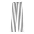 thumbnail image 1 of Rohuuque Children's Straight Leg Pants,Long Wide Pants Casual Outerwear Pant With Stripe Print 6 Years Gray, 1 of 3