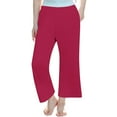thumbnail image 1 of Gpaecead Girls High Waisted Uniform Pants Kids Wide Leg Dress Pants Casual Trousers with Pockets 13 Years Hot Pink, 1 of 3