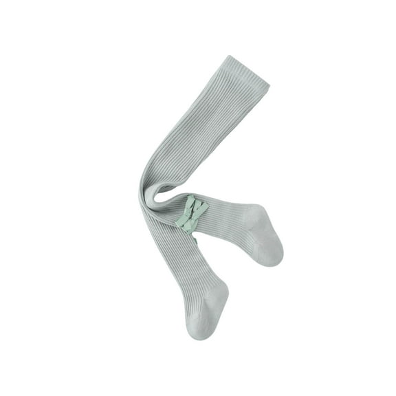 Rohuuque Girls Tights Seamless Plain/Cable Knit Leggings Stockings Cotton Pantyhose Pants for Kids 1 Year Mint Green