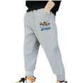 thumbnail image 1 of Rohuuque Kids Casual Sweatpants,Long Solid Color Pants For Boys Girls 8 Years Gray, 1 of 3