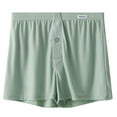 thumbnail image 1 of Gpaecead Men's Boxer Briefs Short Boxers for Men Soft Comfortable Casual Loose Fit Breathable Underwear 2XL Green, 1 of 4