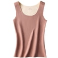 thumbnail image 1 of Gpaecead Solid Color Sleeveless Tank Tops for Women, Scoop Neck Womens Tank Tops XL Coffee, 1 of 3