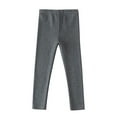 thumbnail image 1 of Rohuuque Toddler Kids Comfortable Leggings For Girls Leggings Great For Softness And Breathability Pants 10 Years Dark Gray, 1 of 4