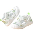 thumbnail image 1 of Gpaecead Toddler Sandals Boys Girls Casual Sneakers Lightweight Beach Water Shoes Toddler First Walkers 2 Years Green, 1 of 3
