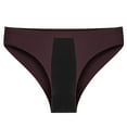 thumbnail image 1 of Gpaecead Women's Period Underwear, Middle Waisted Cotton Panties LeakProof Menstrual Comfortable Underwear 3XL Coffee, 1 of 5