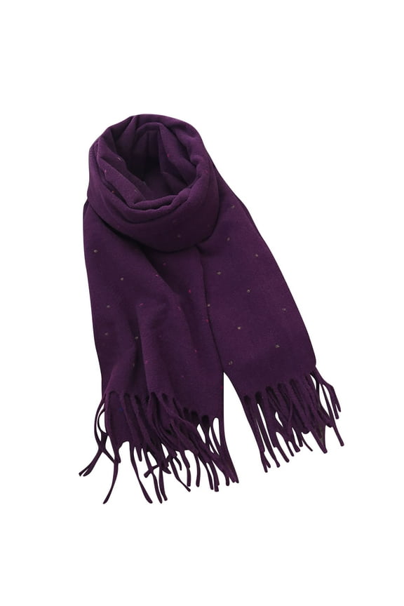 Gpaecead Womens Winter Scarf, Fashion Solid Color Scarves for Women, Shawls and Wraps, Long Blanket Scarf Free Size Purple