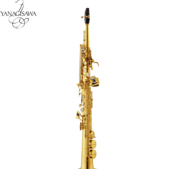 Yanagisawa S-WO1 Soprano Saxophone, Lacquered Brass, Professional Model