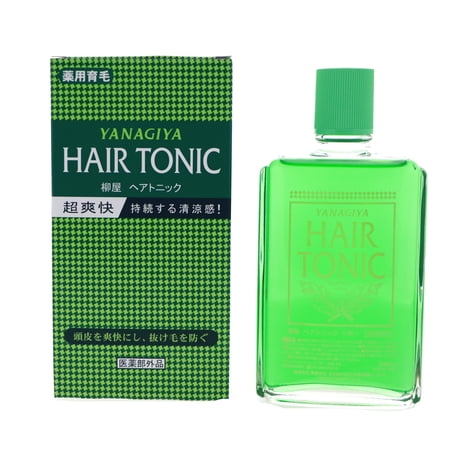 YanagiyaHair Tonic Menthol Rich - 8.11 oz