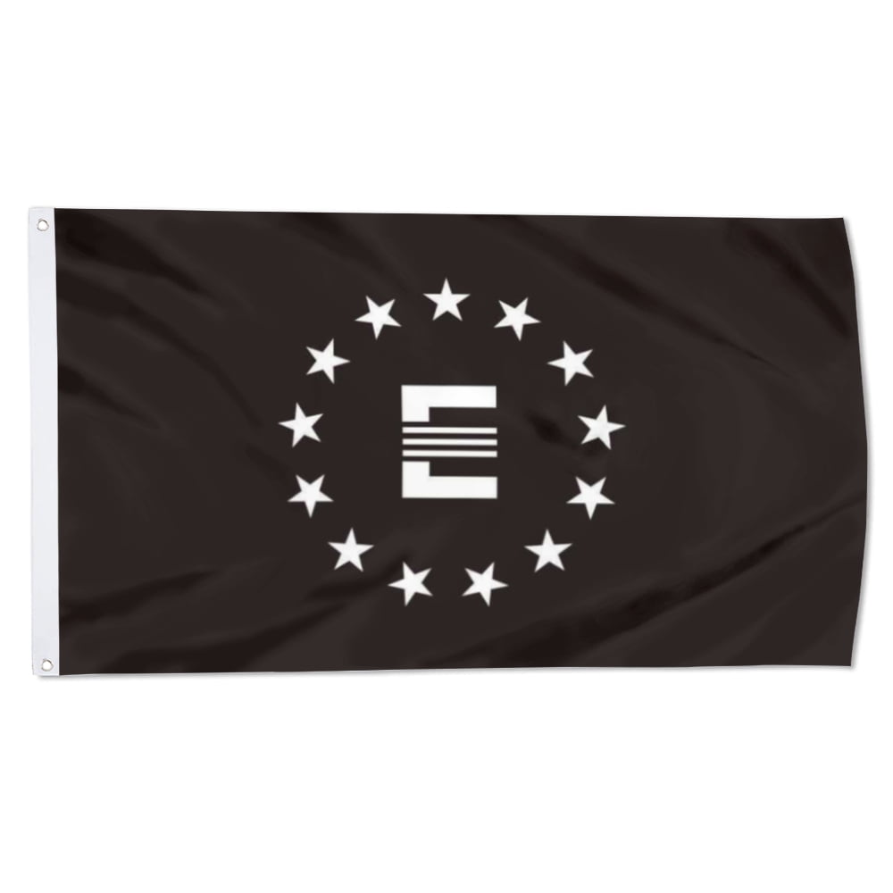 Yanbooch 13 stars Enclave Fallout E American Flag black banner with