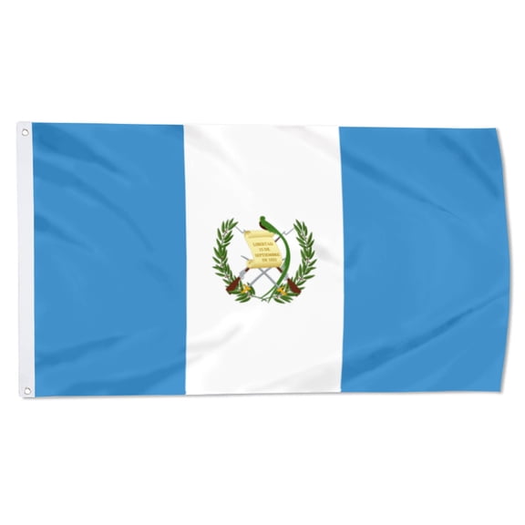 Yanbooch Guatemala flag banner with Grommets Man cave Decor 3x5Feet