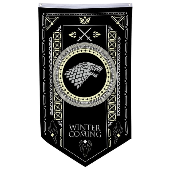 Yanbooch Stark II Flag banner with Grommets Man cave Decor 30x50inch