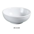 thumbnail image 1 of Yanco AC-8-M 8.5 in. 48 oz ABCO Menudo Bowl - Porcelain, Super White - Pack of 12, 1 of 1