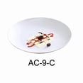 thumbnail image 1 of Yanco AC-9-C 9 in. ABCO Coupe Plate - Porcelain, Super White - Pack of 24, 1 of 1