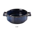 thumbnail image 1 of Yanco BL-907 20 oz Blue Star Round Bake Deep Plate with Handle, Blue - 7.5 x 2.375 in. - Pack of 12, 1 of 1