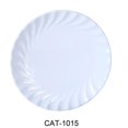 thumbnail image 1 of Yanco CAT-1015 15.5 in. Catering Round Plate - Melamine, White - Pack of 6, 1 of 1