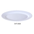 thumbnail image 1 of Yanco CAT-2020 Catering Oval Plate - Melamine, White - 14 x 20.5 in. - Pack of 6, 1 of 1
