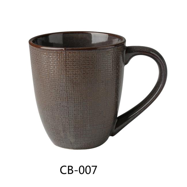 Yanco CB-007 Cowboy 3.625 x 4 in. Coffee & Tea Mug, Brown - 12 oz - China -  Pack of 36 - Walmart.com