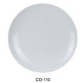thumbnail image 1 of Yanco CO-110 10 in. Coupe Pattern Round Plate - Melamine, White - Pack of 24, 1 of 1
