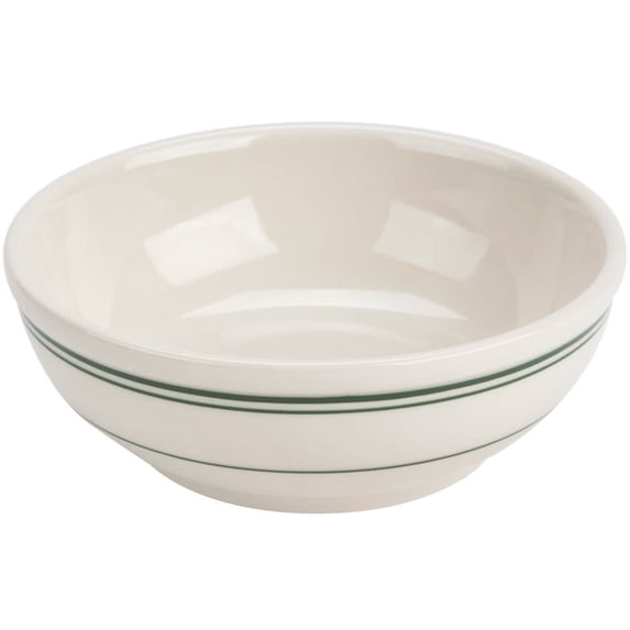 Yanco GB-18 Green Band Nappie, 15 oz Capacity, 5.75" Diameter, 2.25" Height, China, American White Color, Pack of 36