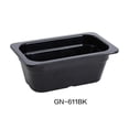 thumbnail image 1 of Yanco GN-611BK 10.375 x 6.375 x 4 in. Melamine Gastronorm Pan, Black - 1.5 ltr - Pack of 6, 1 of 1