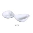 thumbnail image 1 of Yanco LK-710 4-oz Double Porcelain Bowl, Bone White - 10.25 in. - Pack of 24, 1 of 1