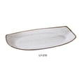 thumbnail image 1 of Yanco LY-215 Lyon 15 in. Rectangular Plate, Reactive Glaze - Pack of 12, 1 of 1