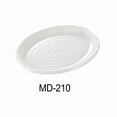 thumbnail image 1 of Yanco MD-210 Milando Oval Plate - Melamine, White - 7.25 x 10 in. - Pack of 24, 1 of 1