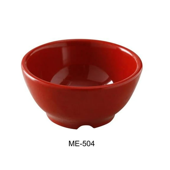 Yanco ME-504 Mexico Bowl, Red - 10 oz - Pack of 48