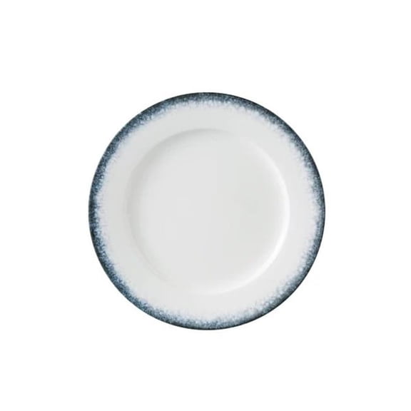 Yanco International MR-107 7.25 x 0.75 in. Mars Bread Plate - White & Blue