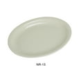 thumbnail image 1 of Yanco NR-13 China Narrow Rim Normandy Platter, American White - 11.5 x 9.25 in. - Pack of 12, 1 of 1