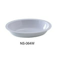 thumbnail image 1 of Yanco NS-064W 64 oz Nessico Oval Bowl, White - 11.75 x 8.25 x 2.75 in. - Pack of 24, 1 of 1