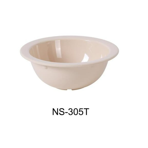 Yanco NS-305T 10 oz Nessico Grapefruit Bowl, Tan - 2 x 5.625 in. - Pack of 48