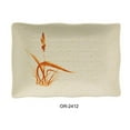 thumbnail image 1 of Yanco OR-2412 11 x 8 in. Orchis Rectangular Plate - Pack of 36, 1 of 1