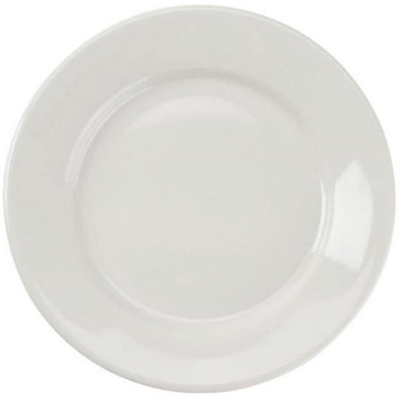 Yanco RE-7 China Recovery Plate, American White - 7.125 in. - Pack of 36
