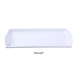 thumbnail image 1 of Yanco RM-4407 Rome Rectangular Plate, 13.75" Length, 6.5" Width, Melamine, White Color, Pack of 24, 1 of 1