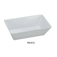 thumbnail image 1 of Yanco RM-610 Rome Rectangular Deep Plate, White - Pack of 24, 1 of 1