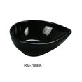 thumbnail image 1 of Yanco RM-708BK Rome Water Drop Shape Bowl, Black - 26 oz - Pack of 48, 1 of 1