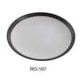 thumbnail image 1 of Yanco RO-107 ROCKEYE 7" Coupe Shape Plate, China, Two-Tone, Pack of 36, 1 of 1