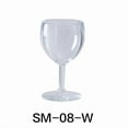 thumbnail image 1 of Yanco SM-08-W 8 oz Stemware Wine Glass, Clear - 3 x 5.5 in. - Pack of 24, 1 of 1