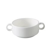 Yanco International VS-404 4 x 2 in. Versailles Bouillon Cup, White - 8 oz