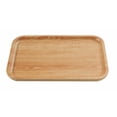 thumbnail image 1 of Yanco WD-2209 Wooden Tray Melamine 9.75 x 5.50 in. Rectangular Plate - Golden Oak, 1 of 1