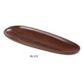 thumbnail image 1 of Yanco WL-212 Woodland Oval Plate, Wood-Grain - Pack of 24, 1 of 1