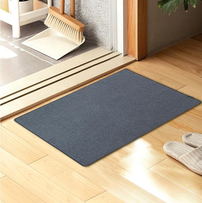 Yancorp 1/10 Inch Ultra Thin Door Mat Indoor Entrance,16"x26"Very Thin