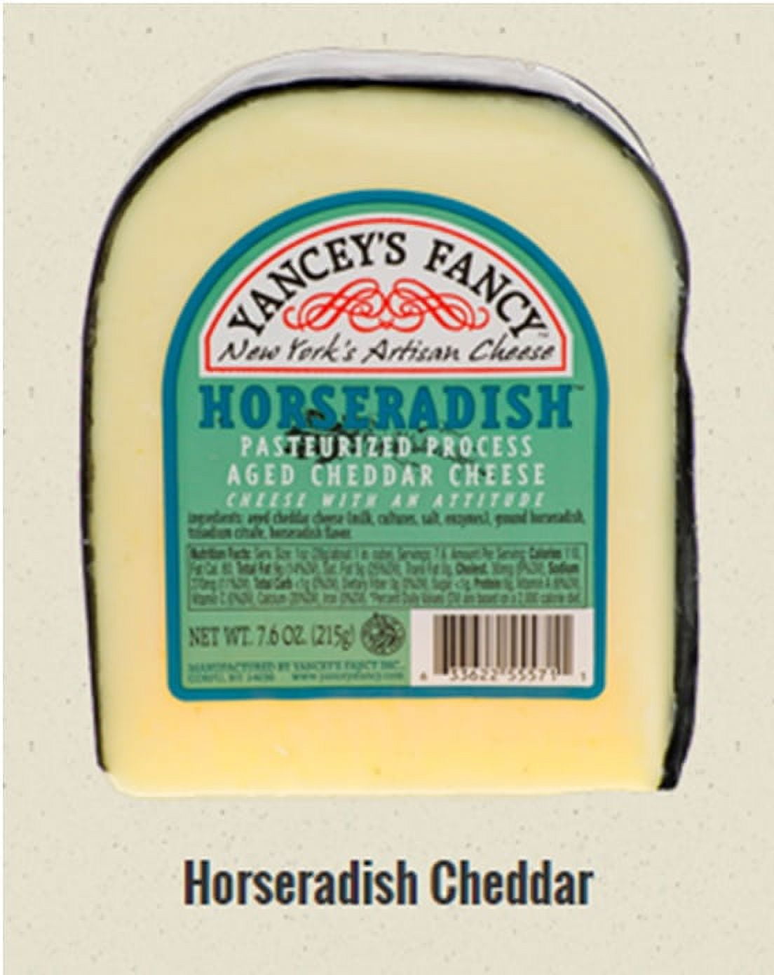 Yancy's Fancy Horesraddish Cheddar, Deli Sliced