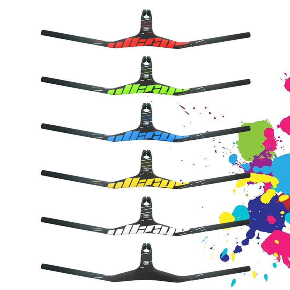 Yanerim 660/680/700/720/760mm Bicycle Bike MTB Carbon Fiber Handlebar ...