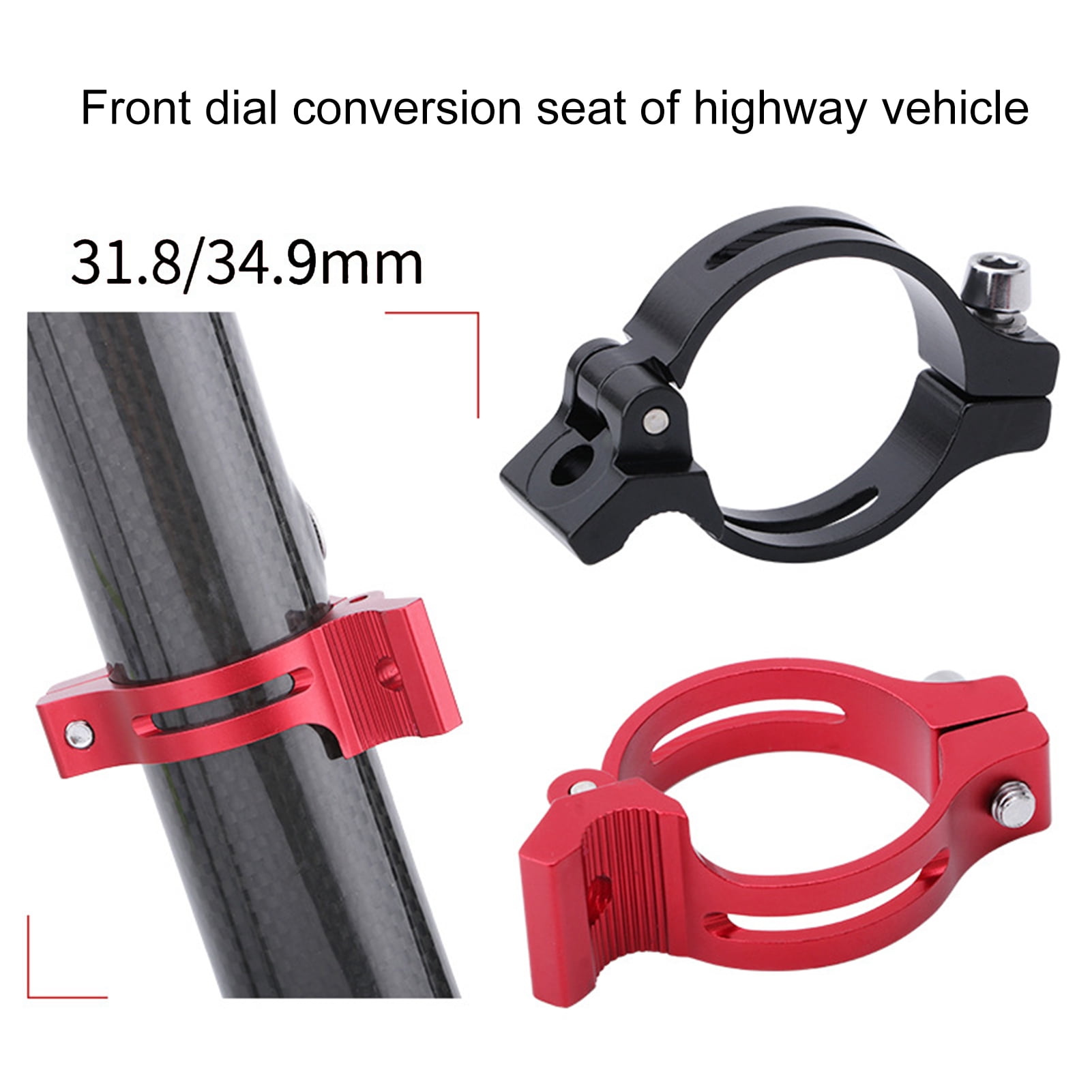 Yanerim Bicycle Front Derailleur Ring Corrosion Resistant Heavy Duty