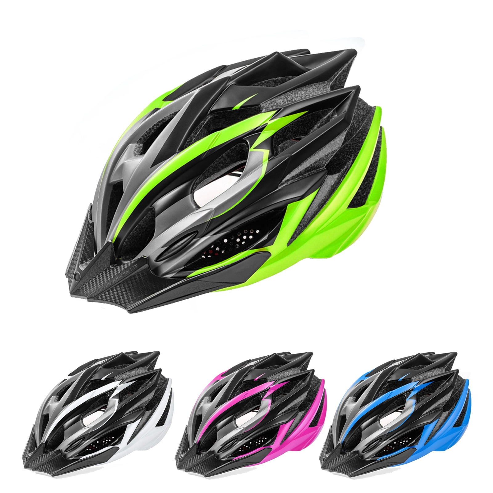 Yanerim Bike Helmet Ultralight Impact Resistant Ventilative MTB PC EPS ...